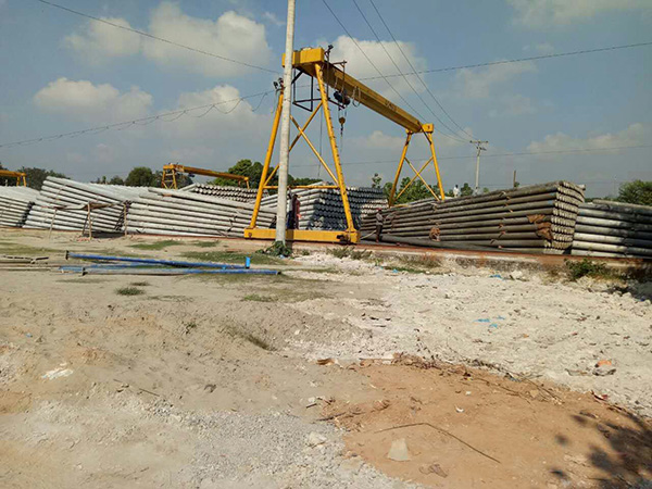 Concrete Pole Production Line, Comilla, Bangladesh