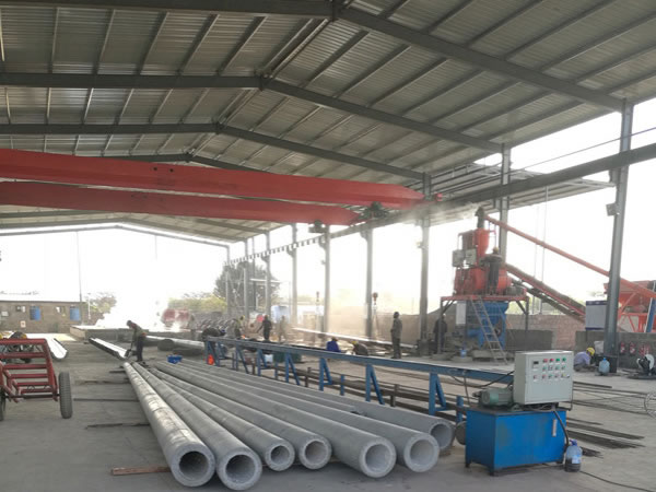 Concrete Pole Production Line, Afghanistan