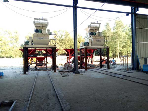 Ethiopia concrete pole production line
